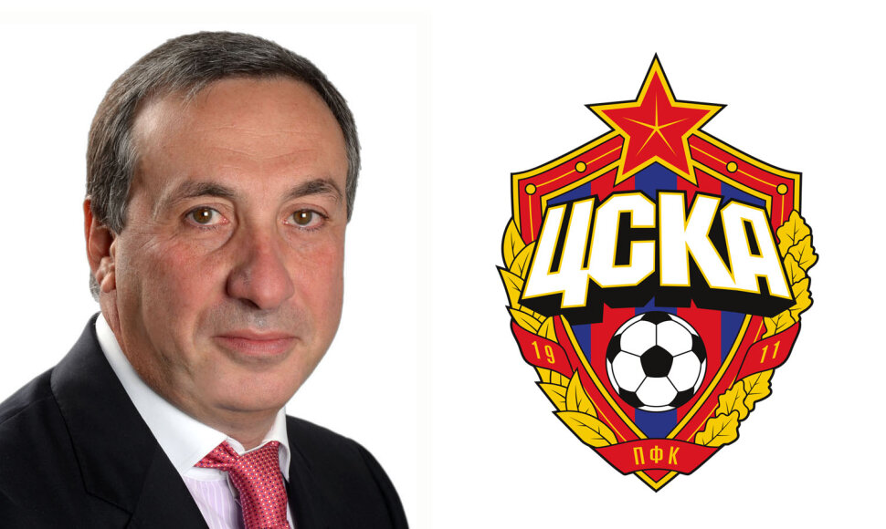 CSKA vadovas Jevgenijus Gineris itin prie&scaron;inosi Krymo klubų priėmimui į Rusijos čempionatą