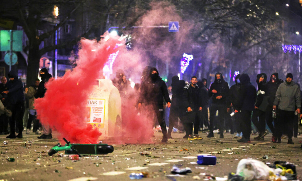 Protestai Bulgarijoje /  / AP