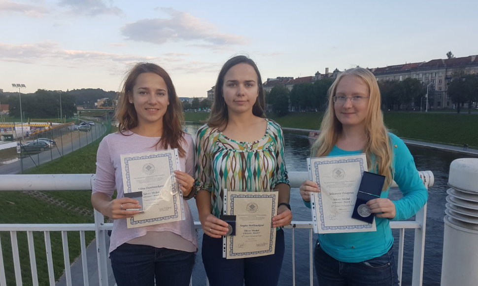 Vilma Dambrauskaitė, Jurgita Mališauskienė, Jelizaveta Potapova-Gulbickaja