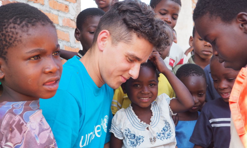 Donatas Montvydas UNICEF misijoje Malavyje