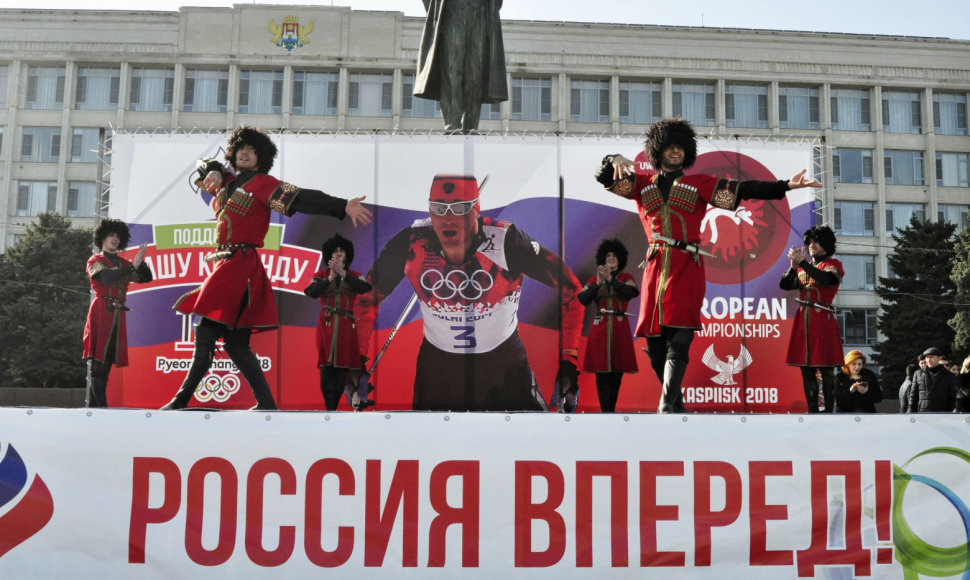 Rusija nepripažįsta sukčiavimo dopingu ir rengiasi Pjongčango olimpinėms žaidynėms.