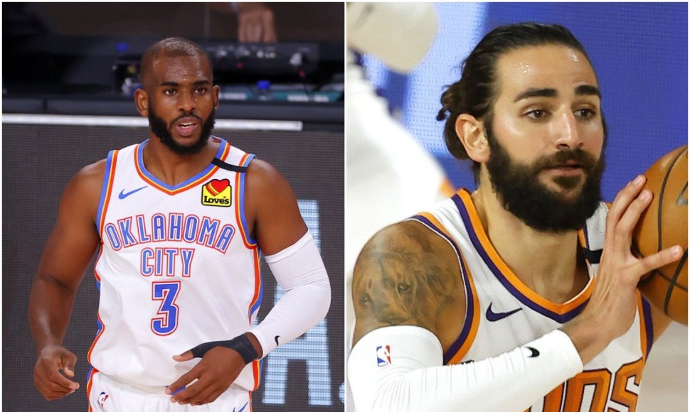 Chrisas Paulas iškeistas į Ricky Rubio.