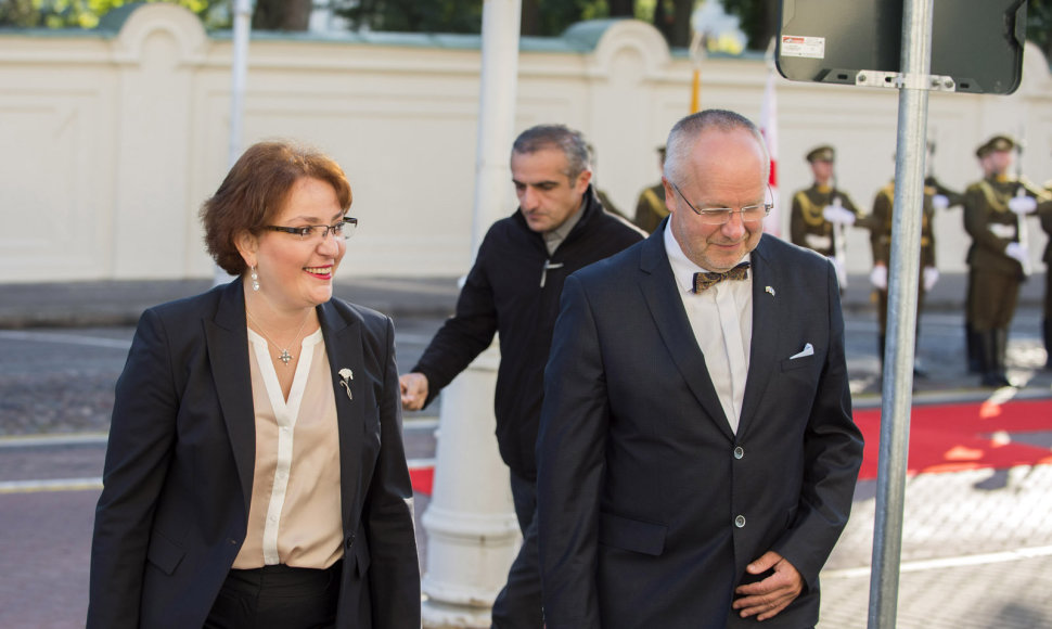 Gruzijos gynybos ministrės Tinatin Khidašeli vizitas Vilniuje