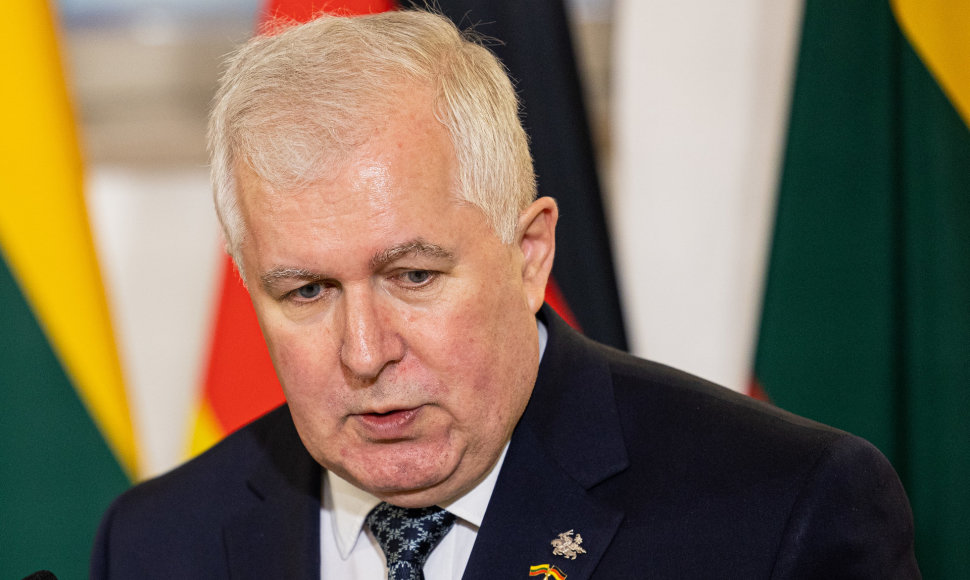 Vokietijos brigados dislokavimo Lietuvoje veiksmų plano pasirašymas ir spaudos konferencija