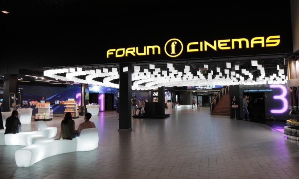 „Forum Cinemas“ Kaune interjeras