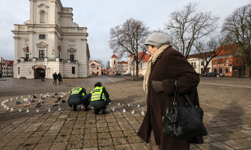 Policijos akcija Kaune