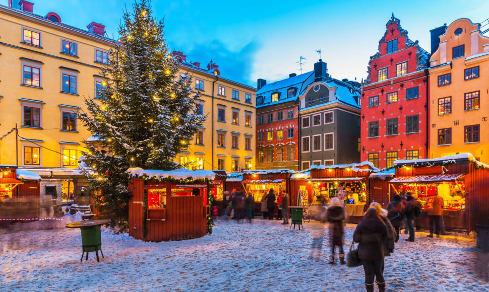 Kalėdiškas Stokholmas