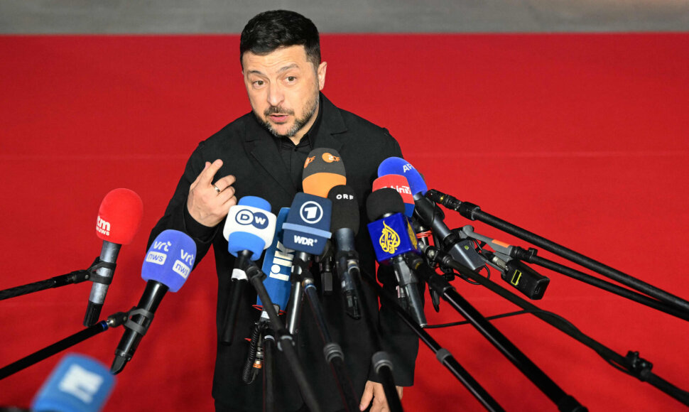Volodymyras Zelenskis / NICOLAS TUCAT / AFP