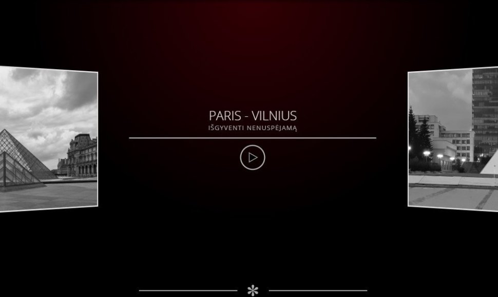 Paris-Vilnius. Išgyventi nenuspėjamą