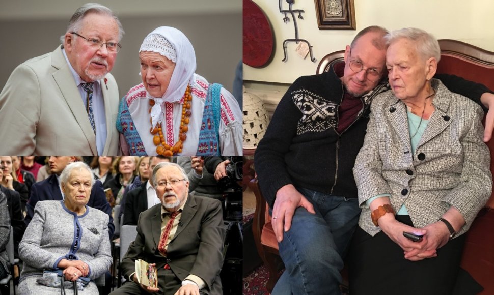 Gražina Ručytė-Landsbergienė,  Vytautas Landsbergis, Vytautas V. Landsbergis