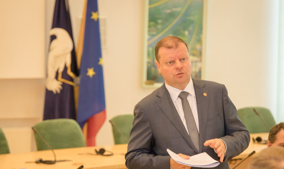 Premjeras Saulius Skvernelis lankėsi Visagine