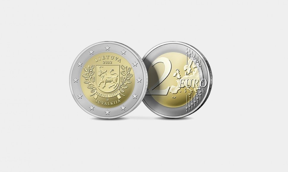 Dviejų eurų moneta, skirta Suvalkijai