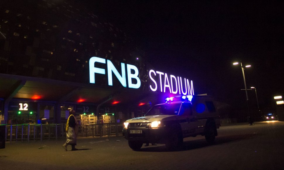Greitoji pagalba prie FNB stadiono Johanesburge