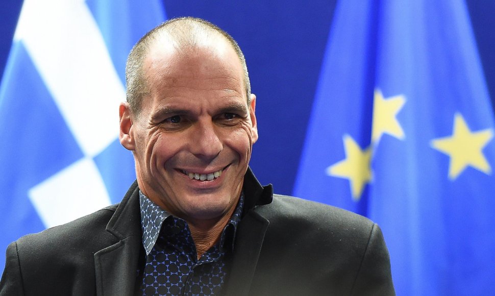 Graikijos ministras Yanis Varoufakis