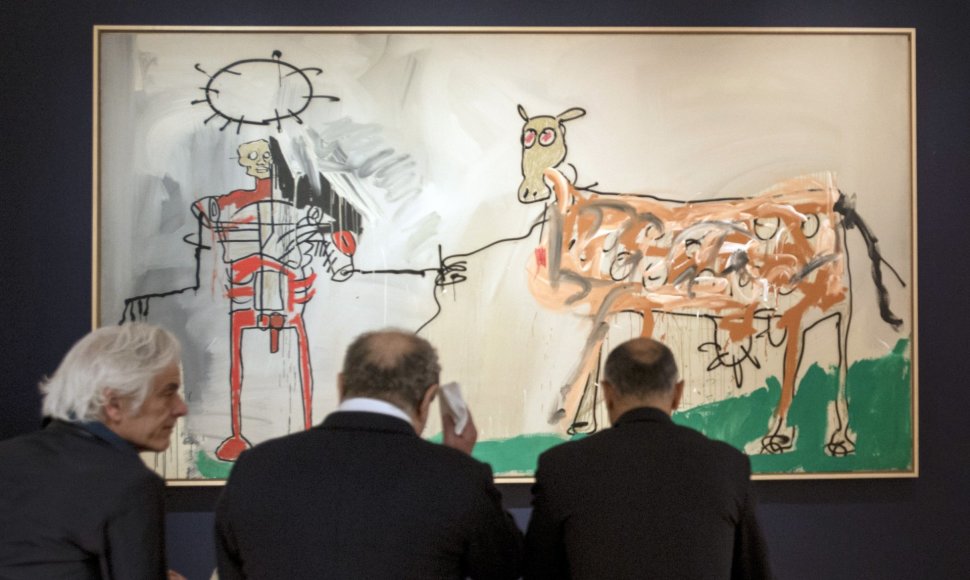 Jeano-Michelio Basquiato paveikslas  „Laukas prie kito kelio“