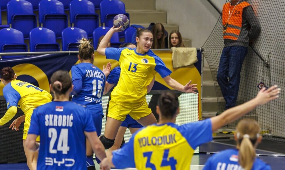 Ukrainos rankininkės
