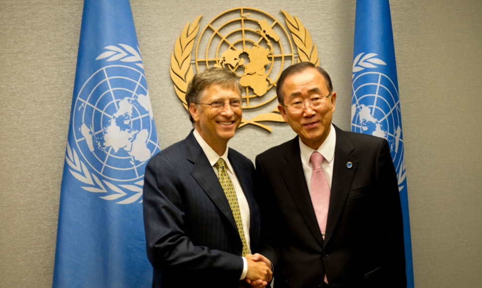 Billas Gatesas, Ban Ki-Moonas