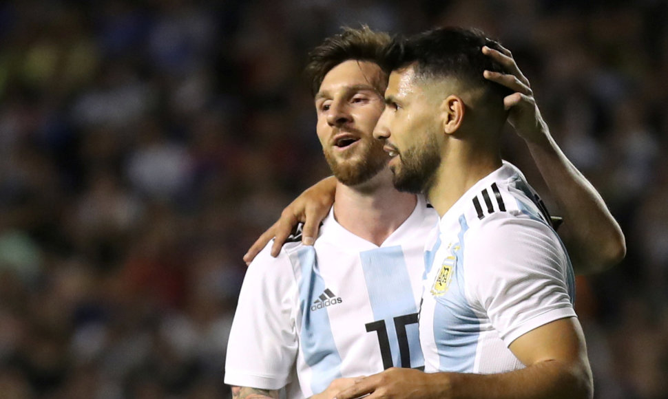 Lionelis Messi ir Sergio Aguero