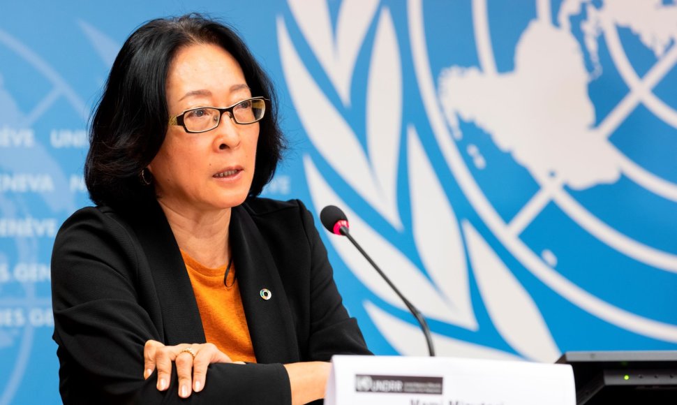 Jungtinių Tautų nelaimių rizikos mažinimo biuro vadovė Mami Mizutori
