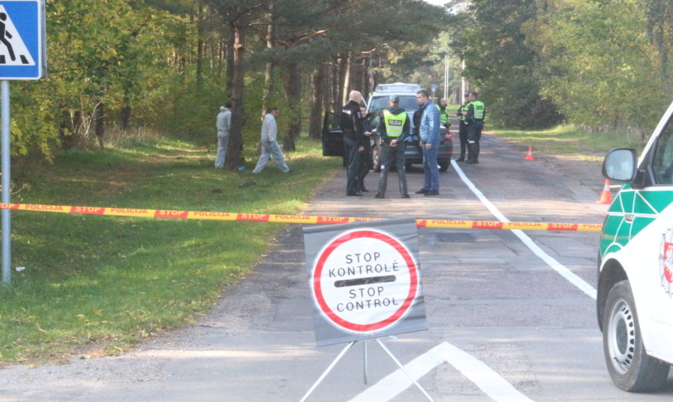 Kriminalistai tiria nužudymą Palangoje