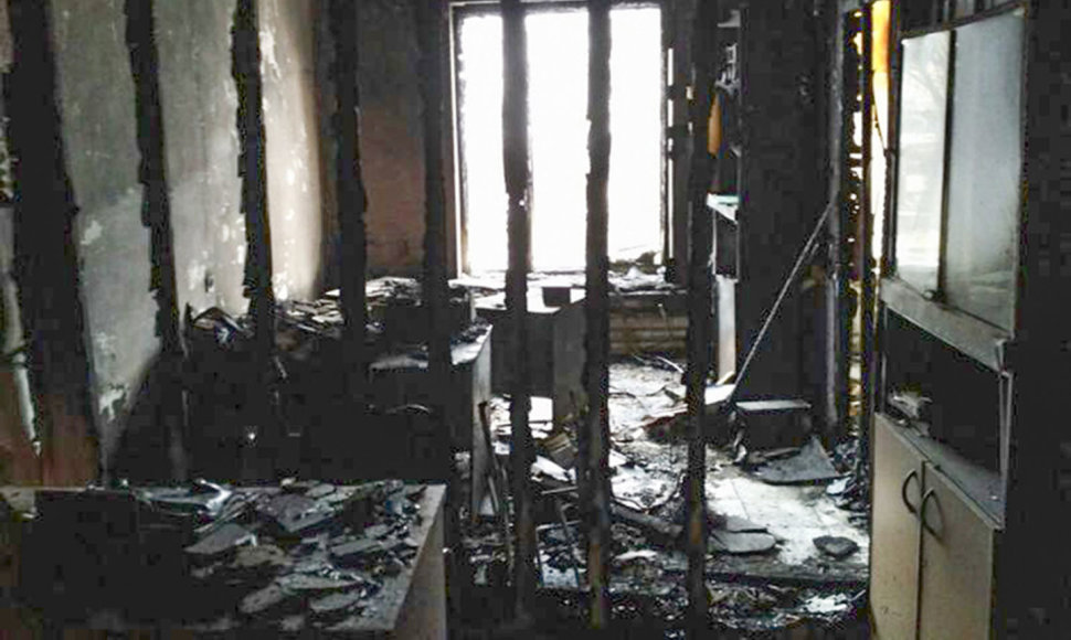 Padegtas „Memorial“ biuras Ingušijoje