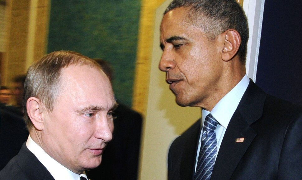 Vladimiras Putinas ir Barackas Obama