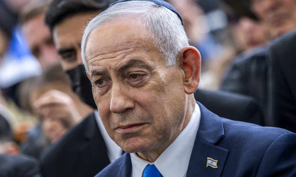 Benjaminas Netanyahu / CHAIM GOLDBERG-POOL/SIPA / CHAIM GOLDBERG-POOL/SIPA