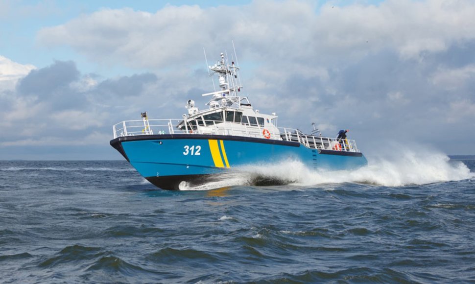 Lietuvos pasieniečiams Estijos bendrovė stato naujutėlaitį patrulinį laivą