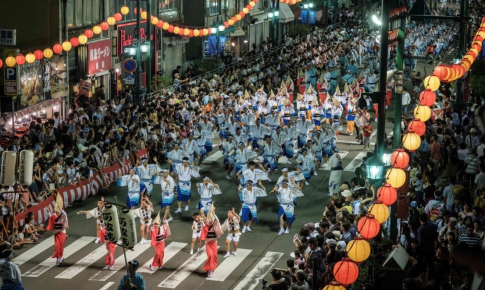 „Awa“ festivalis Japonijoje