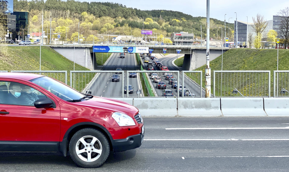 Intensyvus eismas Geležinio Vilko gatvėje