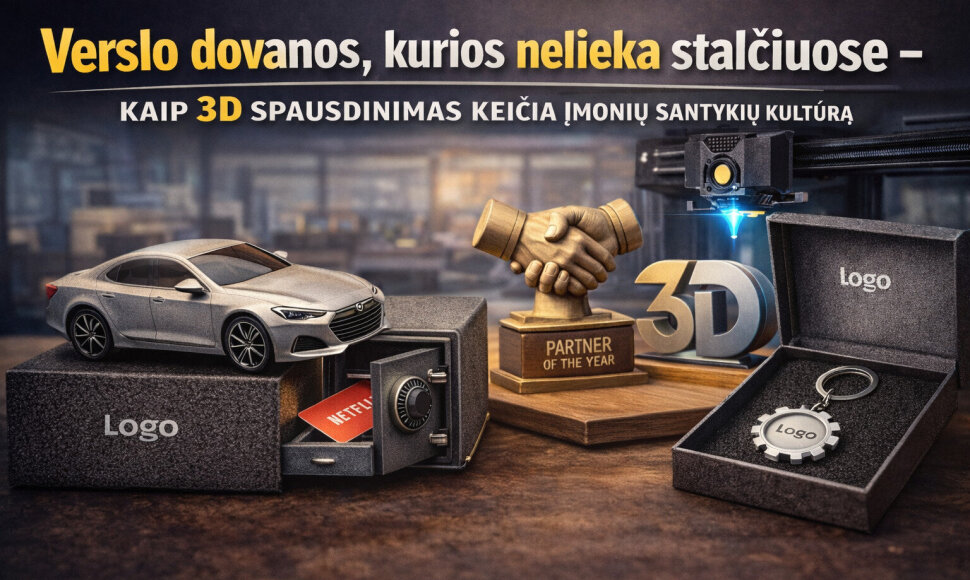 3D verslo dovanos
