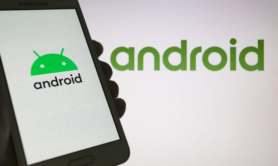 „Android“ operacinės sistemos logotipas