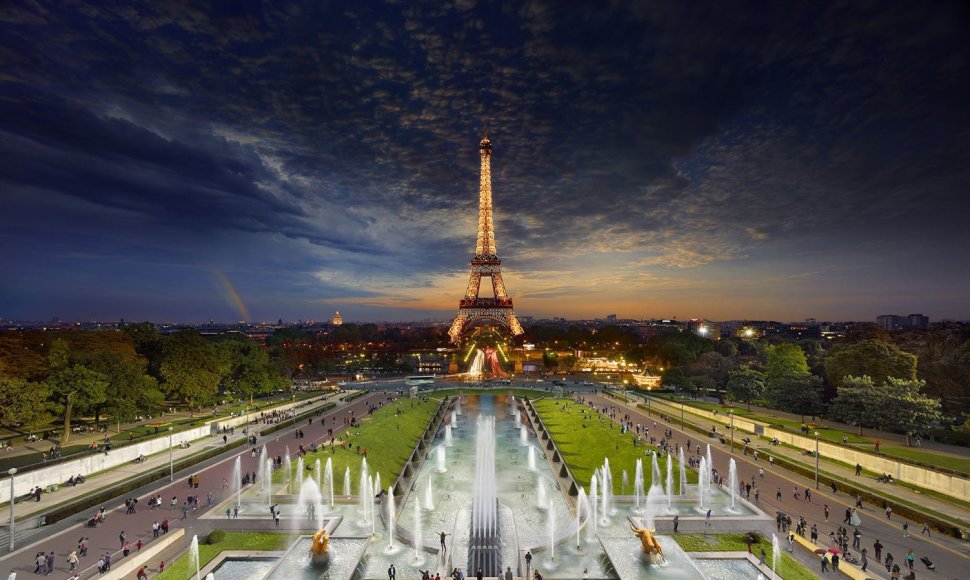 Stepheno Wilkeso fotografija: Paryžiaus Eifelio bokštas