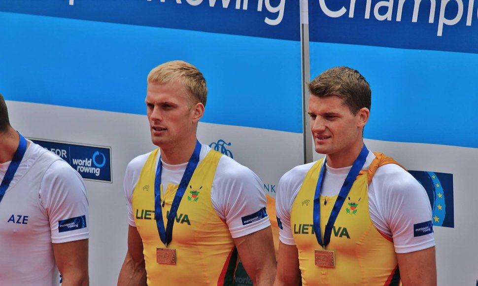 Saulius Ritteris ir Rolandas Maščinskas – 2014 m. Europos čempionai