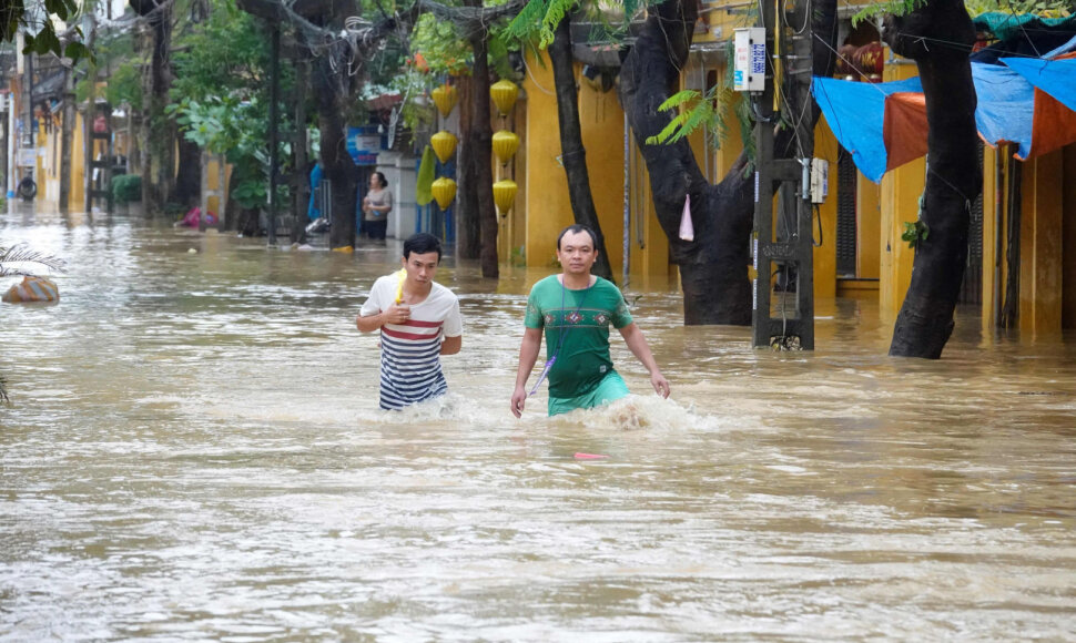 Vietnamą siaubia taifūnas Damrey