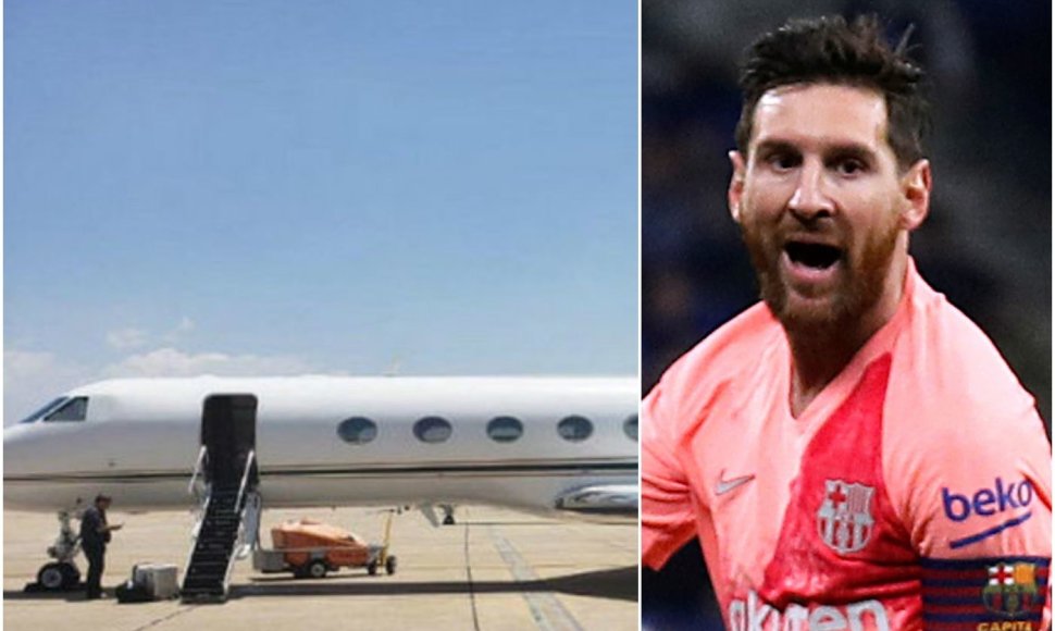 L.Messi įsigijo asmeninį lėktuvą.