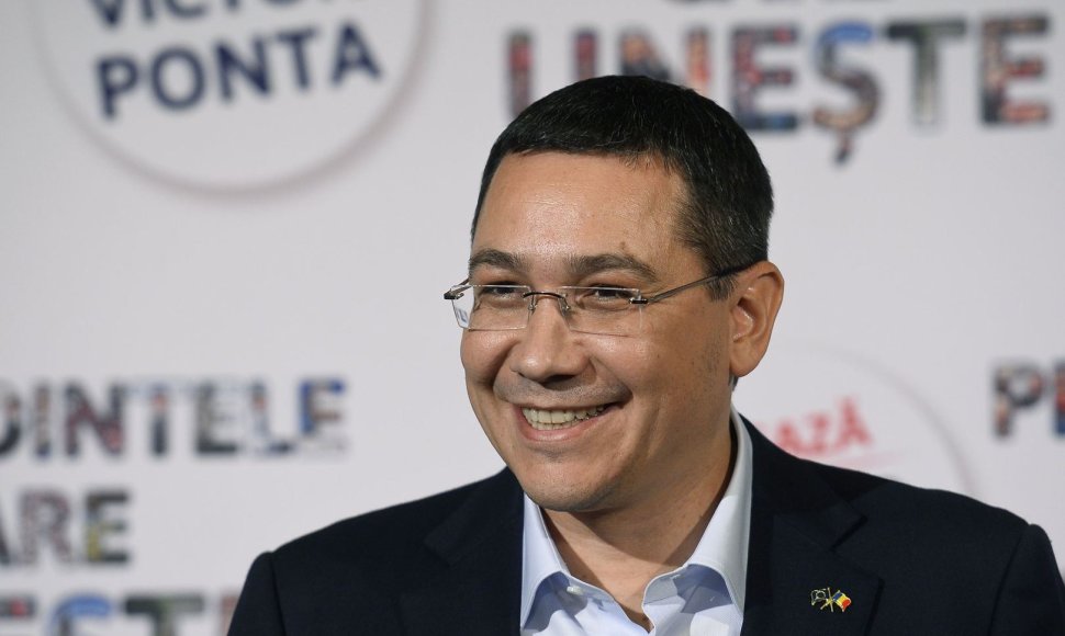 Rumunijos premjeras Victoras Ponta
