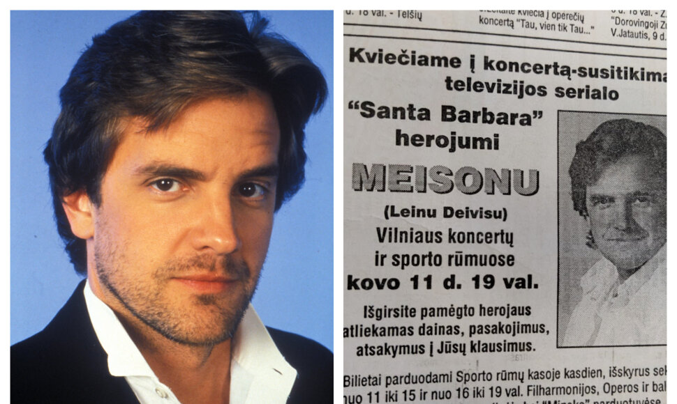 &bdquo;Santa Barbaros&ldquo; personažas Meisonas ir jo vizito Lietuvoje reklama