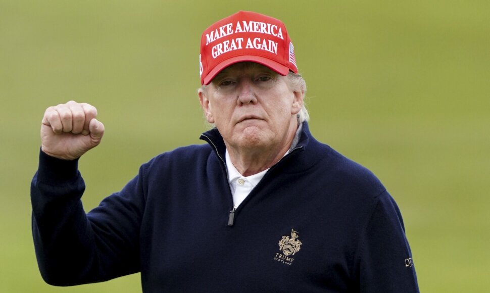 Donaldas Trumpas / Jane Barlow / AP
