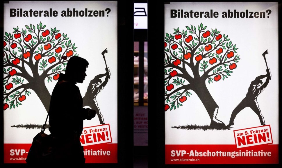Referendumo Šveicarijoje agitacija