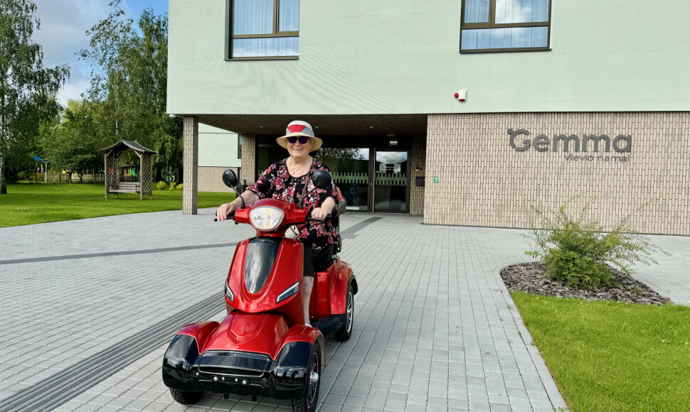Vievyje apsigyvenusi senjorė Regina