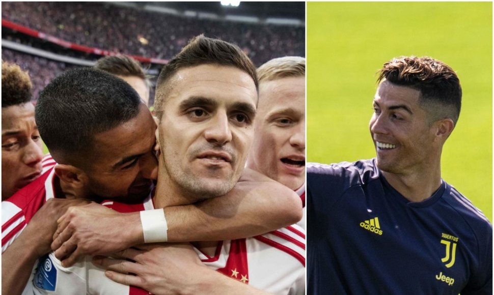 „Ajax“ kovos su C.Ronaldo ir „Juventus“.