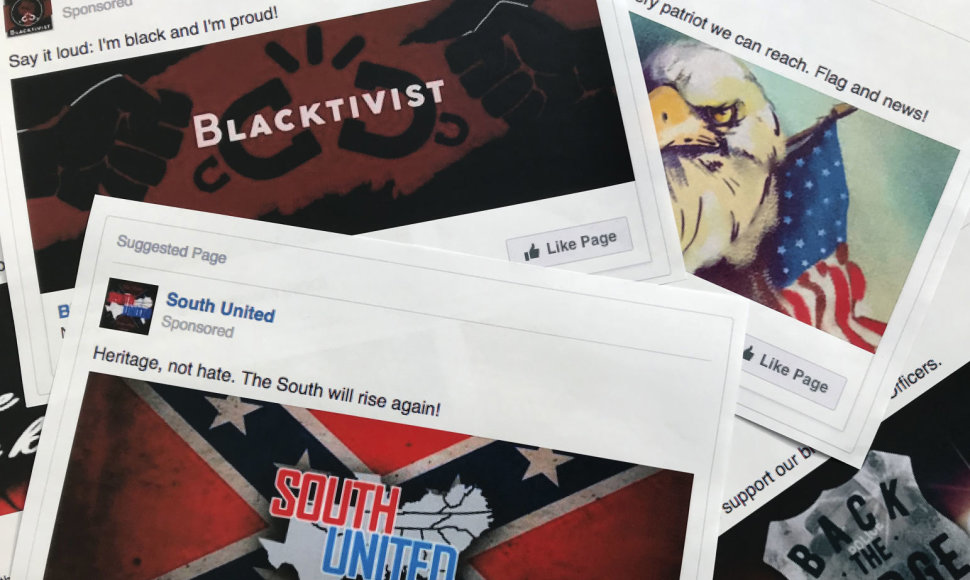 Rusijos agentų tinkle „Facebook“ pirkti ir kurti skelbimai