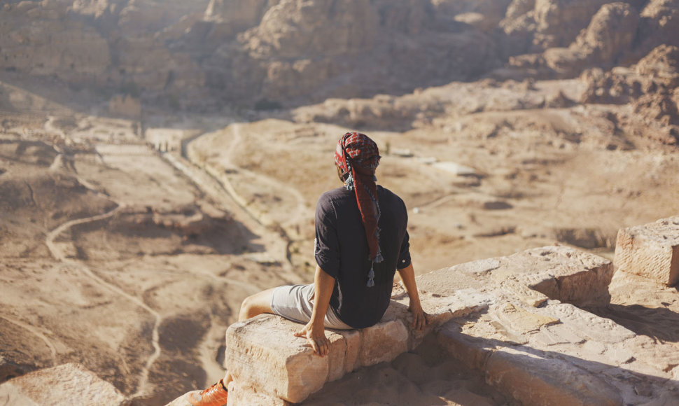 Simas Radkevičius Jordanijoje, Wadi Rum dykumoje