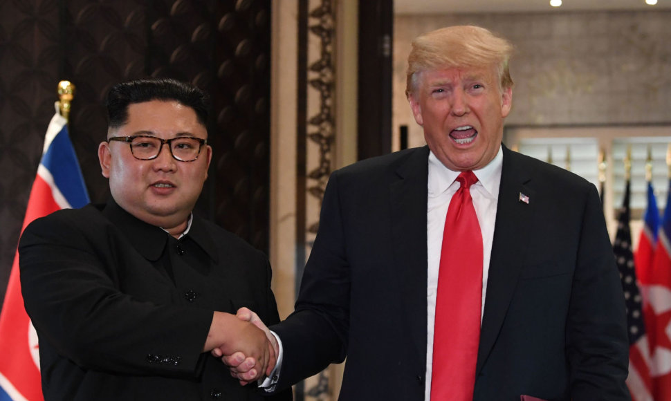 Donaldo Trumpo ir Kim Jong Uno susitikimas Singapūre