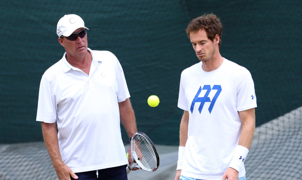 Ivanas Lendlas ir Andy Murray