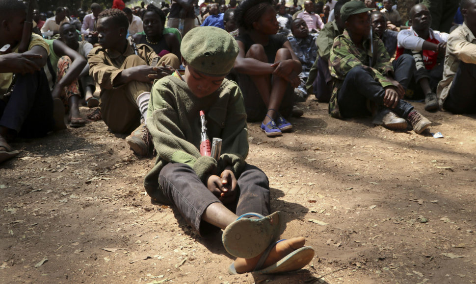 Vaikai kariai Pietų Sudane