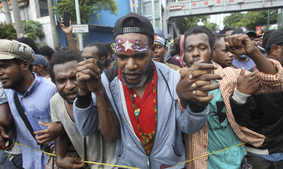 Už Papua nepriklausomybę pasisakantys aktyvistai