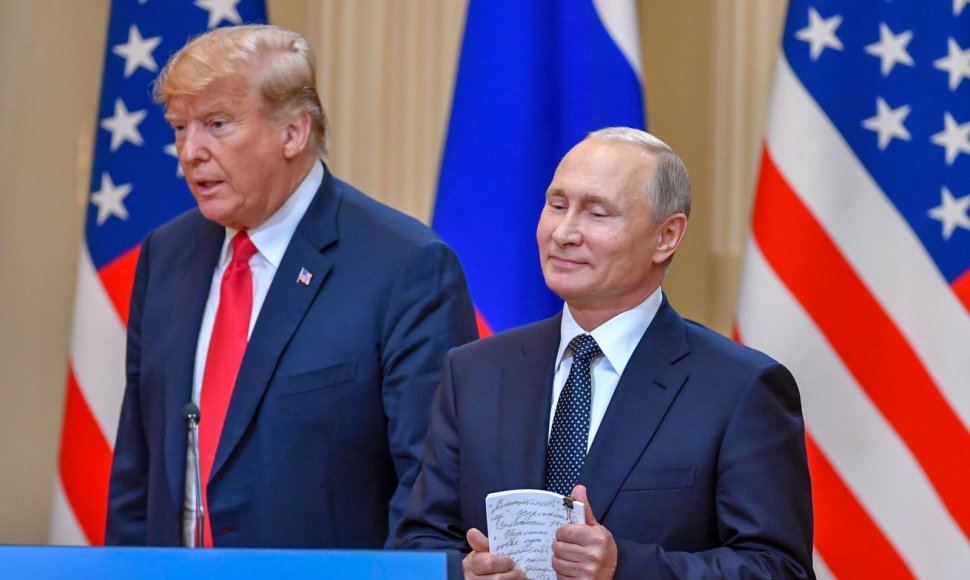 Donaldo Trumpo ir Vladimiro Putino susitikimas Helsinkyje