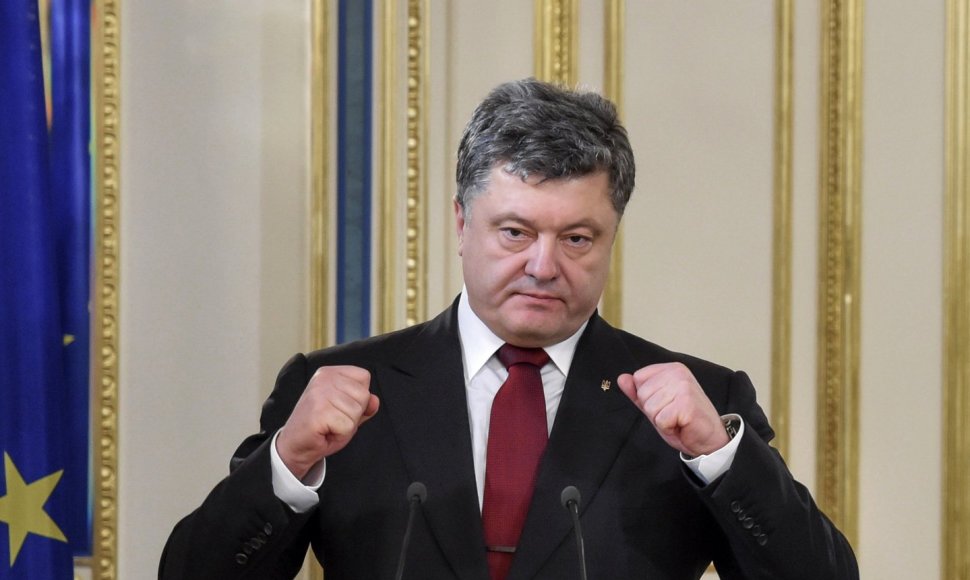 Ukrainos prezidentas Petro Porošenka